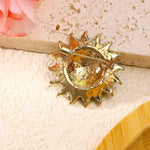 Original Sunflower Brooch