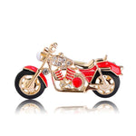 biker motorcycle brooch