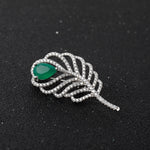 Grand Leaf Luxury Brooch