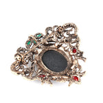 Sage Exuberance Cameo Brooch