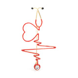 Heart Beat Heart Brooch