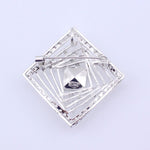 Original Silver Swirl Brooch