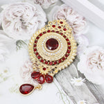 Antique Mystical Sun Brooch