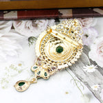 Antique Mystical Sun Brooch