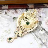 Antique Mystical Sun Brooch