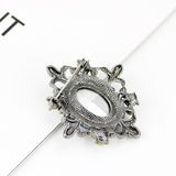 Antique Midnight Blue Brooch