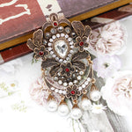 Antique Water Drop Brooch