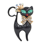 Royal Highness cat brooch