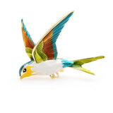 Flying Spring Bird Brooch