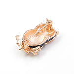 Curious Owl Bird Brooch