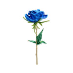 blue duchess rose flower brooch