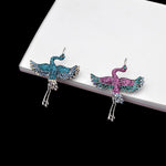 Fairy Stork Bird Brooch