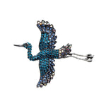 Fairy Stork Bird Brooch