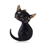 Black Cat Brooch