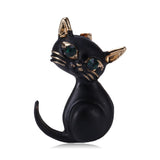 Black Cat Brooch