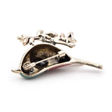 Beautiful Blackbird Bird Brooch