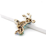 Bourgeois Gentleman Dog Brooch