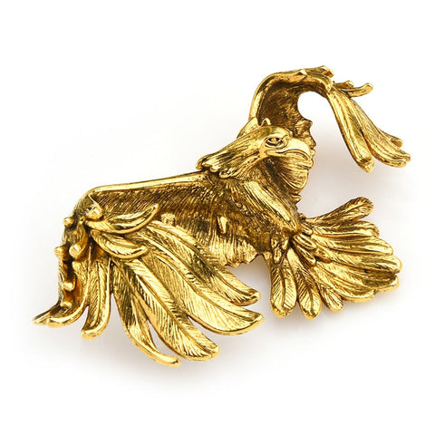 Sovereign Eagle Bird Brooch