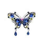 Colorful Bouquet Butterfly Brooch