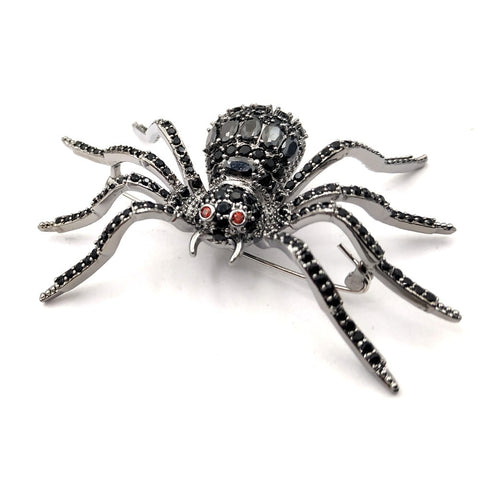 Elegant Spider Brooch