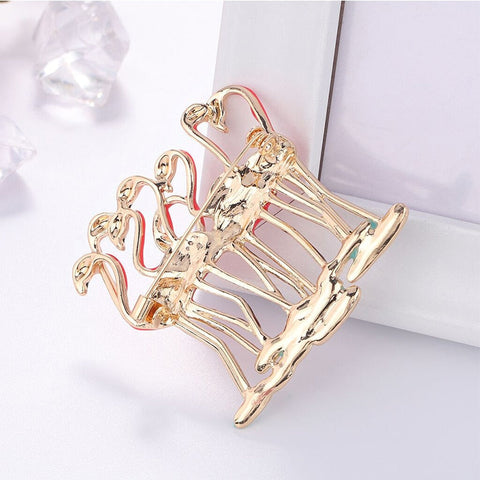 Glowing Mop Bird Brooch
