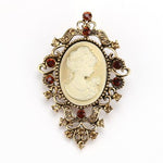 Royal Portrait Cameo Brooch