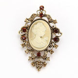 Royal Portrait Cameo Brooch