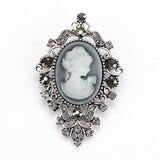 Royal Portrait Cameo Brooch