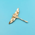 Colorful Waves Dragonfly Brooch