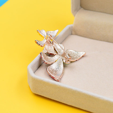Color Duo Butterfly Brooch