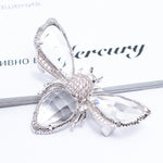 Translucent Bee Brooch