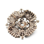 Antique Golden Circle Brooch