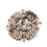 Antique Golden Circle Brooch