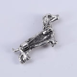 Brown Sugar Dog Brooch