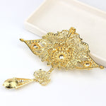 Antique Whimsical Princess Brooch