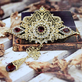 Antique Whimsical Princess Brooch