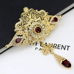 Antique Whimsical Princess Brooch