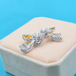 Tandem Bee Brooch