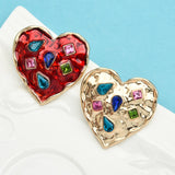 Composite Love Heart Brooch