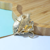 Umbrella Cat Brooch