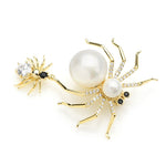 Mother & Daughter Spider Brooch