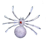 disco spider brooch