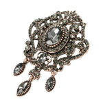 Antique Teardrops Brooch