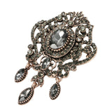 Antique Teardrops Brooch