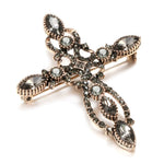 Antique Vintage Cross Brooch