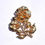 Eldorado Rose Flower Brooch