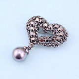 Antique Heart Brooch