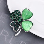 Antique Four Leaf Clover Brooch