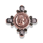 heroic glory cameo brooch