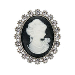 cameo brooch of imperious height